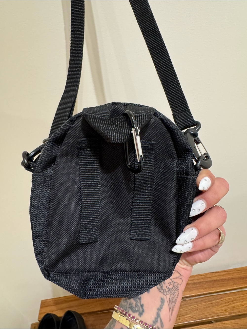 Harley-Davidson Black Mini Crossbody Belt Bag - Picture 3 of 4